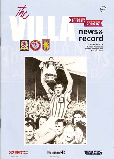 Aston Villa FC v Portsmouth FC